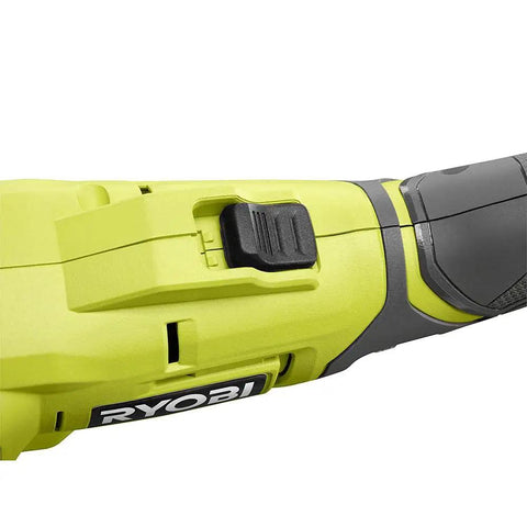 Close-up of the Cordless 18V 5 Inch Dual Action Polisher With Variable Speed For Car Detailing And Paint Correction Lightweight Ergonomic Grip Tool Only No Battery Or Charger Included PBF100B showing the ergonomic grip handle.