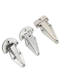Rock Solid Heavy Duty Load Bearing Hinge 152 X 77 mm Premium Steel Cabinet Gate Door Mount Bracket view from the front.