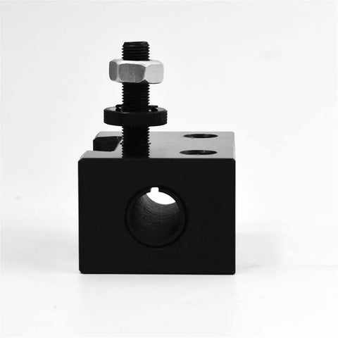 Tough As Nails Boring Bar Holder For Mini Lathes Up To 12 Inch Swing Quick Change Wedge Type Tool Post Hardened Steel with bolt