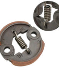 Metal Clutch And Screw Kit For 43cc And 52cc Brush Cutters, Replacement Parts To Smooth Power Transmission, Fits Lawn Mowers And Chainsaws, Rebuild Kit For Worn Clutch Components And Long Term Garden Tool Maintenance, metal clutch with spring