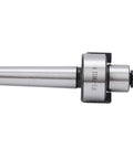 Rock Solid Heavy Duty Milling Machine Tool Holder For CNC Face Mill Connecting Handle, metal construction, MT2 taper, M10 thread.