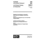 ISO 9506-5 guide cover for programmable controllers, standard document, 1999 edition, communication protocols resource.