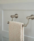 Belfield 9 Inch Bathroom Hand Towel Bar In Polished Nickel Sleek Dope Towel Rack For Bath Or Kitchen Coordinating With Other Accessories