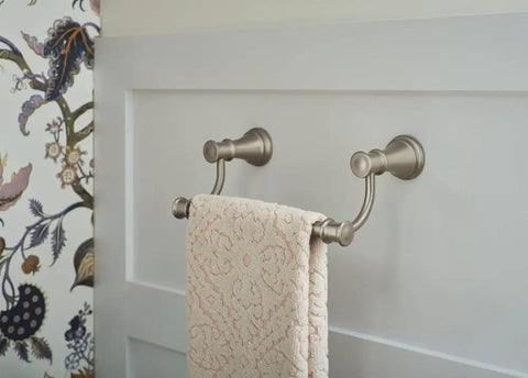 Belfield 9 Inch Bathroom Hand Towel Bar In Polished Nickel Sleek Dope Towel Rack For Bath Or Kitchen Coordinating With Other Accessories