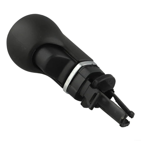 Sleek Black And Silver Manual Gear Shift Knob For Opel Cars Perfect Upgrade For 5 Or 6 Speed Manuals Simple DIY Install No Tools Needed To Spice Up Your Ride Today.