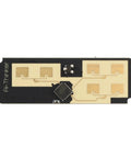 24G Multi Target Motion Tracking Radar Module With On Board PCB Antenna For Precise Human Trajectory Localization And Real Time Tracking Across Electronics, Automotive And Industrial Gear, black PCB
