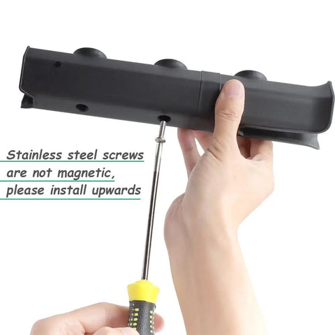 Installing Three Tube Adjustable Fishing Rod Holder For Boats And Kayaks With Removable Pole Inserter And Self Adhesive Mount