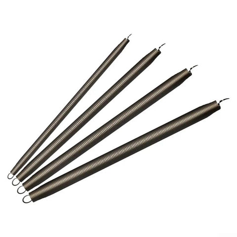 Pro PVC Pipe Bender Spring Set With Steel Core For 16 20 25 And 32mm Conduit Manual Tube Bending Tool showing four tan springs.
