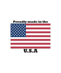 2 Pack No Parking Do Not Block Dumpster Sign Aluminum 12 By 18 Heavy Gauge Rust Free Weatherproof Waterproof Fade Resistant Built Tough For Outdoor Use, U.S.A. flag