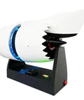 3D Printed Turbofan Engine Model Kit With Functional Nacelle Thrust Reverser Finished Display Version