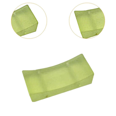 Durable Polyurethane Tennis Racket Stringing Machine Brake Pad Spare Parts Portable Upgrade Direct Replacements For Stringing Machines With High Wear Resistance And Precise Fit - green, close-up view