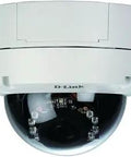 Outdoor 1MP 720p HD WDR Dome Network Cam With Motorized 3.3 To 12mm Lens IR Night Vision Up To 60 Feet 96 To 32 Degree Field Of View All Weather IP66 Vandal Proof, front view