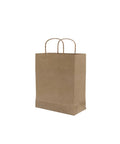 Medium Kraft Paper Bags With Handles 250 Pack Bulk For Daily Use Retail Packaging And Craft Decor Color Options In Black White Pink Dark Pink And Kraft Brown