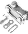 Chain Master Link For Bicycle Chains Half By Eighth Quick Release Connector Compatible With Single Speed BMX Fixie And Some Mountain Bikes 6 Pack Silver Built Tough Easy Installation
