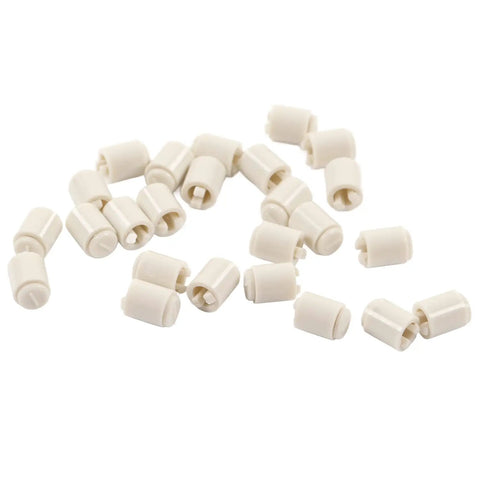 25 Piece Needle Protector Caps For LK150 And GK370 Knitting Machines, Plastic Friction Reducing Caps Keeps Needles Smooth During Weaving And Knitting