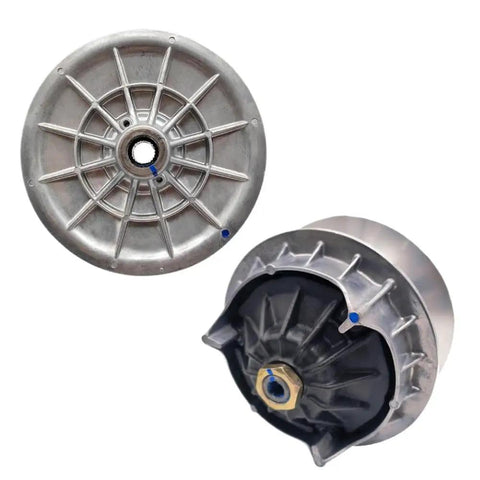 Premium CVT Drive And Driven Pulley Assembly Replaces 0JYA-051000-00001 for CF MOTO models showing detailed metal design.