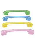 8 Pack 3.8 Inch Hole to Hole Cartoon Pull Handles for Kids Room Wardrobes Cabinets and Drawers with Screws in Yellow, Blue, Green, Pink