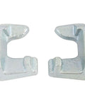Close-up view of latch components from Two Pack Container Door Lock Parts Kit Without Operation Bar For Shipping Containers.
