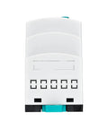 Digital Single Phase Solid State Overload Relay With Automatic Reset Built Like A Tank For Heavy Duty Motor Protection Zero Fuss Industrial Grade Reliability You Can Trust, front view with buttons and panel.