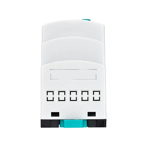 Digital Single Phase Solid State Overload Relay With Automatic Reset Built Like A Tank For Heavy Duty Motor Protection Zero Fuss Industrial Grade Reliability You Can Trust, front view with buttons and panel.