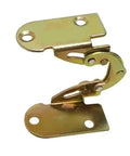 180 Degree Flap Hinge Iron Hidden Folding Bracket for Dining Tables close-up view