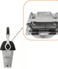 Single Binnacle Remote Control Box 70448205P1 Console Top Mount For Yamaha Outboard Engine Push To Open with mounting details