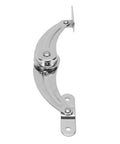 Left Door Card Limiter Adjustable Stainless Steel Cabinet Stop For Industrial Equipment And Workshop, Easy Tool Free Setup, Prevent Door Sagging