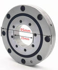 Straight Up Premium XRU3515 Cross Roller Bearing Slewing Ring for Robotic Arms with 35mm bore and 95mm outer diameter.