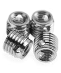 10 Piece Stainless Steel Self Tapping Thread Insert Repair Kit With Nine Styles For Auto Rail Vehicle Shipbuilding Construction Machinery Inner M5x0.8 Outer M8x1.0 Length 7mm stainless thread inserts