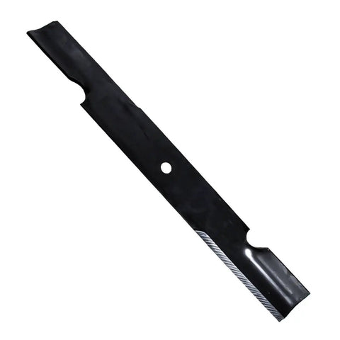 Genuine OEM 21 Inch Mower Blades Set 3 Pack For 61 Inch Deck Five Eighth Inch Center Hole Two And A Half Inch Wide 0.203 Inch Thick Replacement