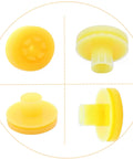 Heavy Duty Head Valve Replacement For Pneumatic Nailer Tools 2 Pack 180450S showing yellow valve pieces with various angles.