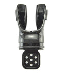 Custom Fit Silicone Scuba Mouthpiece For Adults, Bite Moldable To Cut Jaw Fatigue, Easy To Shape With Hot Water, Includes Tie Wrap