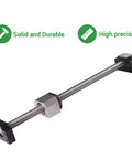 Rock Solid SFU1605 RM1605 Ball Screw Kit 16mm By 600mm With Metal Deflector Nut BK BF12 End Supports for CNC Machines