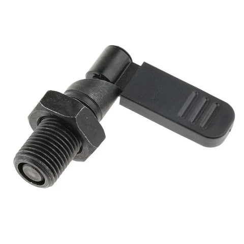 Rock Solid Retractable Indexing Plunger With L Shape Pull Handle Fine Thread Quick Release Pin Case Hardened Carbon Steel Zinc Finish Pro Grade Tool Box Staple For Tight Spaces M16 X 8Mm, close-up view showing the L-shaped pull handle and threaded pin.