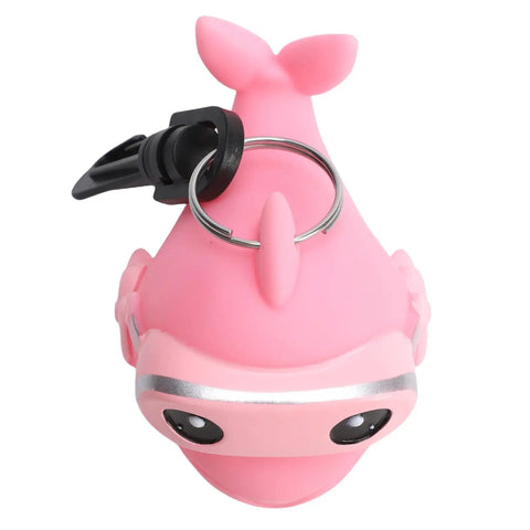 Glow In The Dark Diving Mouthpiece Cover For Night Dives Dust Proof Second Stage Regulator Holder Pink Durable Plastic Build