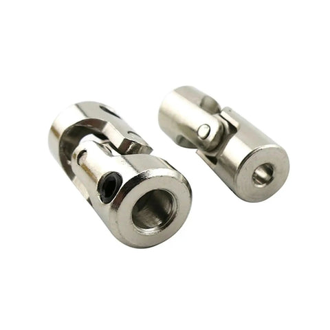 Top Grade Iron Gimbal Couplings For Shaft Motor Connectors Featuring Universal Joint Design In 2mm To 12mm Sizes, showing durable iron connectors.