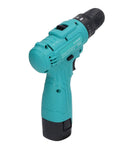 Straight Up Rugged Heavy Duty Cordless Impact Drill Packing Serious Power With Dual Speed Control And Steady Torque For Auto And Diy Shelf Repairs in teal color.