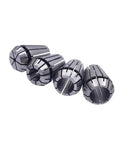Four Precision ER40 Collet Chucks made of high toughness 65Mn steel, suitable for 27 to 32mm diameter workpieces.