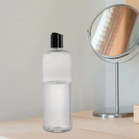 Score This Fly 20 Pack Of 16 Oz Clear Plastic Bottles With Secure Flip Tops For Shampoo And Lotion Routines In Pocket Friendly Fits Featuring Squeeze Ready Refillable Design That Stays Sharp And Bpa Free Always