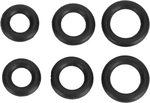 Coffee Machine Repair Key Set With Gasket Pack And Magnetic Wrench, six black rubber gaskets for espresso maker repairs