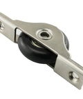 2 Pcs Nylon Wheel Sliding Door Roller 29mm Diameter With Stainless Steel Shell And Screws Black Window Weight Pulley