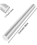 1-1/4 Inch Aluminum Rod 16 Inch Round Bar Stock 6061 Solid Extruded Aluminum Bar for DIY and Industrial Projects