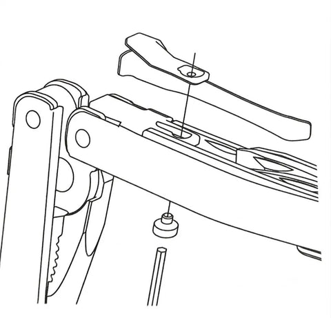 Installation guide for Rugged Pocket Clip For Multitools And Swiss Knives Belt Clip Attachment Upgrade For Everyday Carry Secure Pocket Carry
