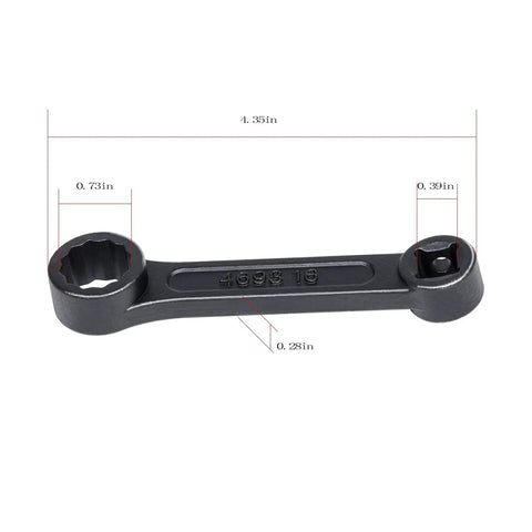 Offset 16mm Engine Mount Socket Wrench For Mercedes Benz W220 W210 W203 W221 W211 W204 Three Eighths Inch Drive