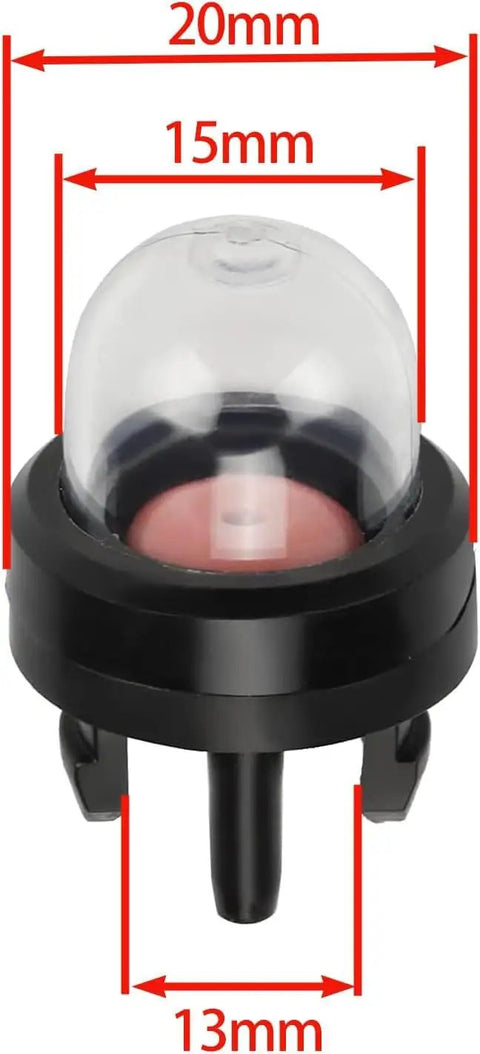 2-Pack 188-512 Snap In Primer Bulb For 2 Cycle Small Engines Direct Fit Plug N Play Includes Durable Seals And Quick Install