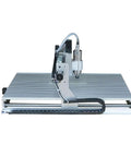 Front view of Three Axis CNC Router Engraving Milling Machine with a beefy 2200W power, 600x900x125 mm work area, rugged metal frame