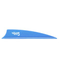 X3 Vane 3 Inch Satin Blue 36 Pack Perfect For Hunting And 3D Rigs Built For Fixed Blade Or Mechanical Broadheads AR1250