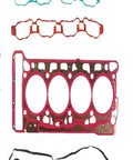 Heavy Duty 4 Piece Cylinder Head Overhaul Gasket And Seal Kit For Audi A4 S3 Q5 1.8L 2.0L set showing multiple gaskets and seals.