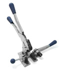 Heavy Duty 3 In 1 Manual Strapping Machine Tool For Tightening, Locking And Cutting Steel Plastic Bands, portable hand cranked design.