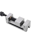 Precision Manual Machinist Vise Grips Heavy Duty Right Angle Milling Vise For Grinding Machines with steel jaws and quick mount.